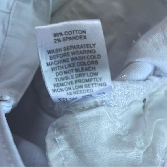 Elliott & Vine White Cropped Ankle Jeans Size 14 EUC - Picture 9 of 14